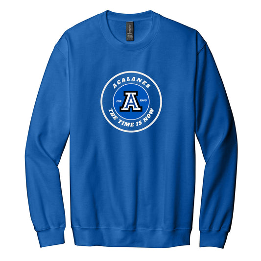 ADULT Acalanes Basketball Crewneck Sweater Royal